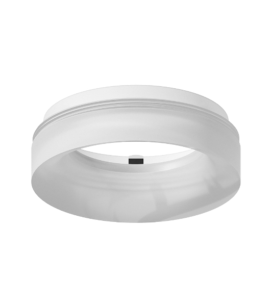 Насадка для корпуса светильника N7165 FR белый матовый D70*H28mm Out15mm MR16