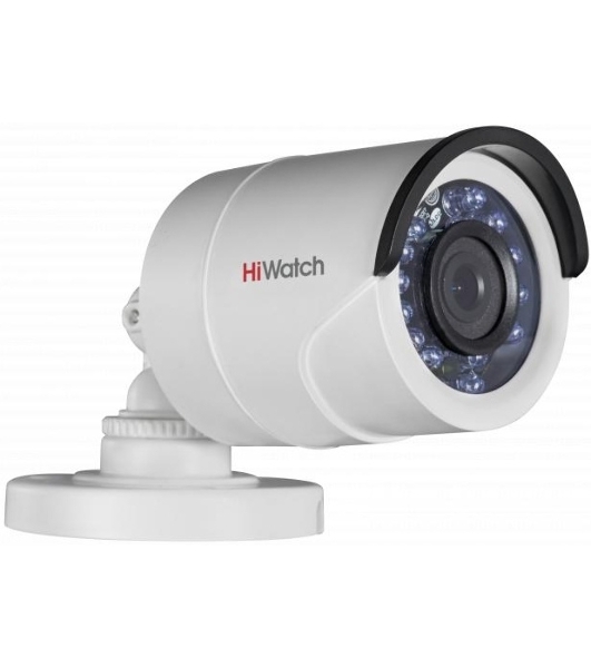 Камера видеонаблюдения аналоговая HiWatch DS-T200A(B) (3.6мм) 3.6-3.6мм HD-TVI цв. корп.:белый