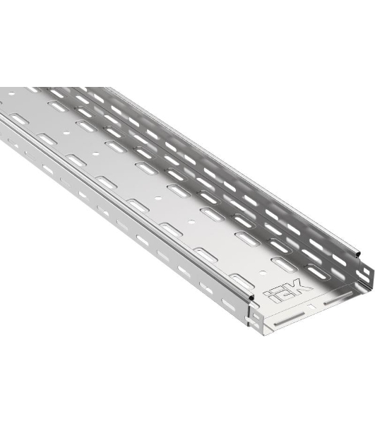 Лоток листовой перфорированный 150х50 L3000 сталь 0.7мм IEK CLP10-050-150-3