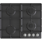 Газовая варочная панель Gorenje G641EXB, 4 конфорки, металл, черный, фото15