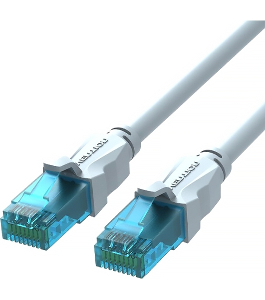 Патч-корд Vention прямой UTP cat.5е, RJ45 - 5м. Серый VAP-A10-S500