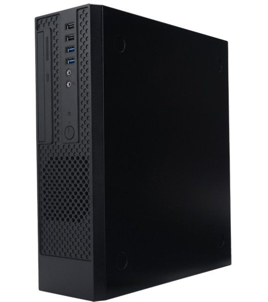 Компьютерный корпус Inwin CK709BL PM-300TFX черный 300W miniITX 1x80мм 2xUSB 2.0 2xUSB 3.0 audio bott PSU