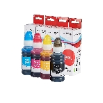 Набор чернил Sakura SIC13T664BA(664 BK) для Epson, водорастворимый тип, (черный, голубой, пурпурный, желтый), 4шт в наборе., фото 1