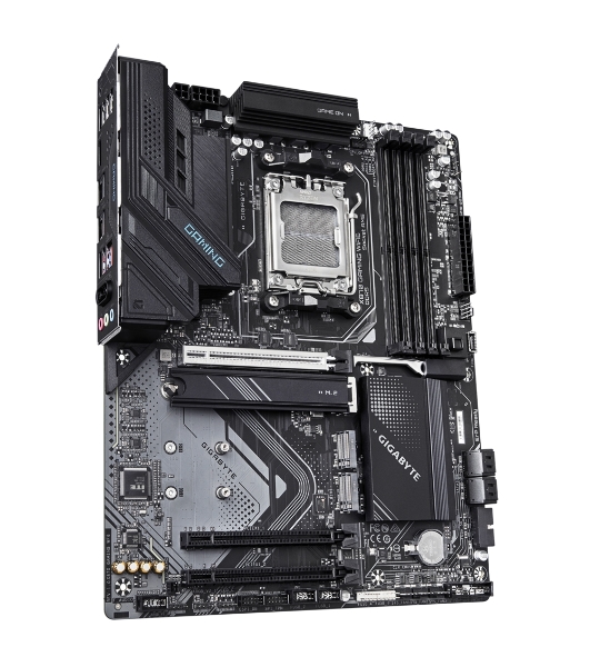Материнская плата Gigabyte X870 GAMING WIFI6, AM5, AMD X870, 4xDDR5, 4xSATA, 3xM.2, 1xPCIe 5.0 x16, 2xPCIe 3.0 x1, 1xHDMI, 2xUSB-C (DisplayPort Alt Mode), 1x2.5Gb LAN, Wi-Fi 6, Bluetooth 5.3, 2xUSB-C 40Gbps, 1xUSB-A 10Gbps, 3xUSB-A 5Gbps, 4xUSB-A 2.0, 3x3.5 мм, 7.1, ATX