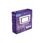 Встраиваемый cветодиодный светильник с подсветкой Ambrella light DCR390 3W+3W 4200K+4200K 220-240V 105*105*20 (A75*75), фото4