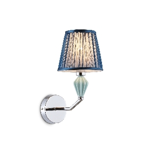 Настенный светильник Ambrella light LH75065 CH/DB хром/темно синий E14 max 40W 230*150*300