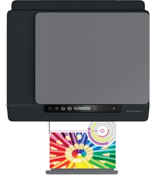 МФУ струйное HP Smart Tank 500 (4SR29A), A4, цветной, печ. до 22 стр/мин. (ч/б) до 16 стр/мин. (цвет), скан. до 8 стр/мин. (ч/б) 4 стр/мин. (цвет), 1200x1200dpi, USB