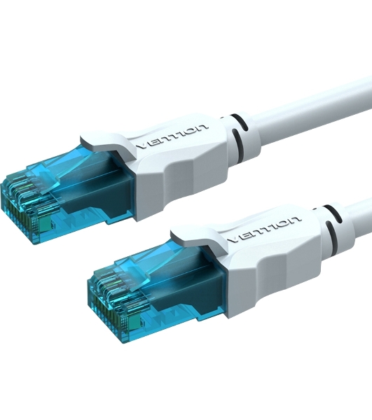 Патч-корд Vention прямой UTP cat.5е, RJ45 - 5м. Серый VAP-A10-S500