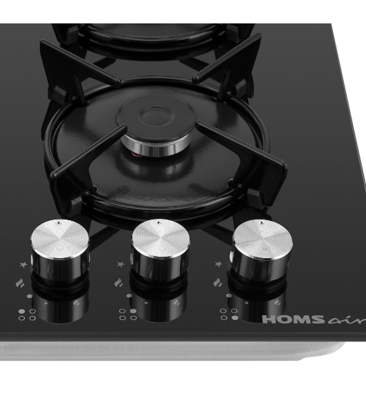 Газовая варочная панель HOMSair HGG641EBK
