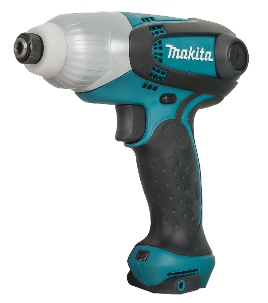 Дрель-шуруповерт Makita TD0101F, 230 Вт, 100 Нм, щеточный, ударный