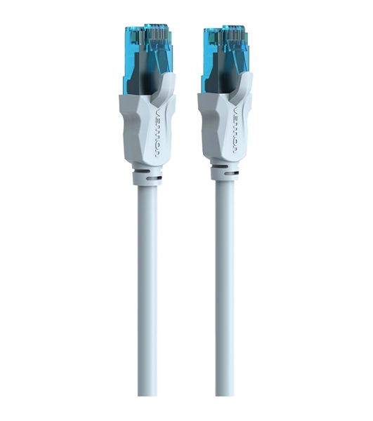 Патч-корд Vention прямой UTP cat.5е, RJ45 - 5м. Серый VAP-A10-S500