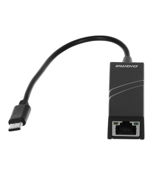 Сетевой адаптер Ethernet Digma D-USBC-LAN100 USB Type-C
