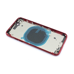 Задняя крышка (корпус) в сборе с рамкой для Apple iPhone SE2 красный