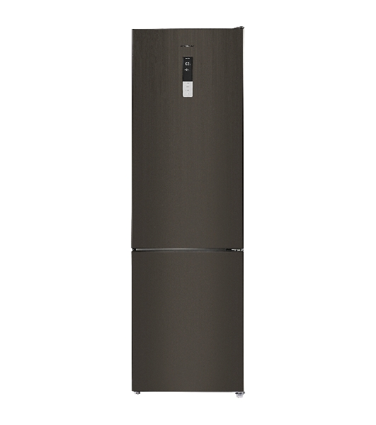 Холодильник Maunfeld MFF200NFSB10 Inverter черный двухкамерный 257/94л морозилка снизу, No Frost