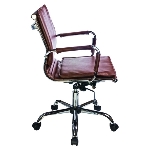 Кресло Бюрократ CH-993-Low/Brown коричневый, экокожа, фото24