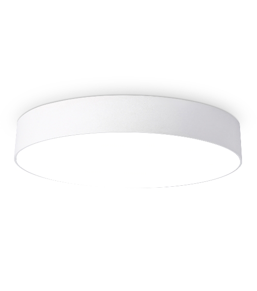 Потолочный светодиодный светильник Ambrella light FV5532 WH белый LED 60W 4200K D500*58 (Без ПДУ)