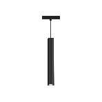 Акцентный подвесной светильник GL4525 BK черный IP20 12W 3CCT 3000-6000K SMART 48V 24° D40*300, фото3