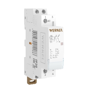 Контактор модульный Werkel 20 A 2NO (1 мод.) W941M20O