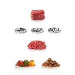 Мясорубка электрическая Bosch MFW 66020 белый/серый, 1800 Вт, 3.0 кг/мин, реверс, защита от перегрузки, насадки - 5, фото21