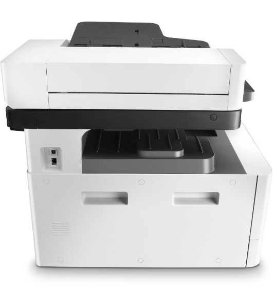 МФУ лазерное HP LaserJet MFP M443nda (8AF72A), A3, ч/б, печ. до 25 стр/мин. (А4) до 13 стр/мин. (А3), скан. до 21 стр/мин., 1200 x 1200 dpi (печать) 600x600dpi (скан.), USB, RJ-45