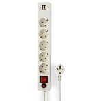 Сетевой фильтр Гарнизон 5 р, 10А, 2xUSB, 1.8 м, ур.защиты 4, белый, пакет, фото14