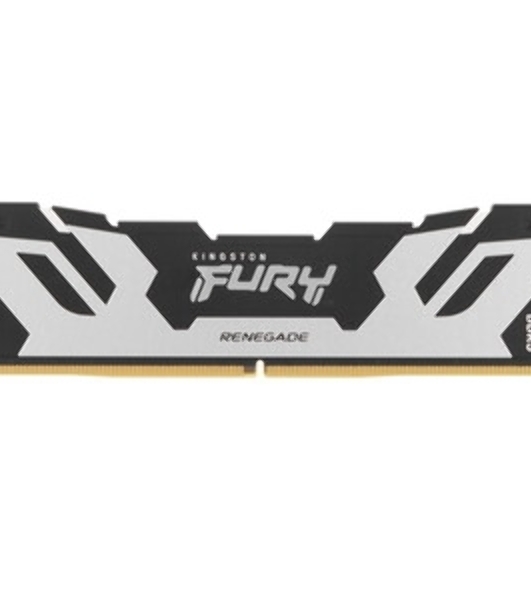 Оперативная память Kingston Fury Renegade RGB, DDR5, 24GB (1x24 GB), 7200 MHz, CL38, радиатор, RGB, серебристый