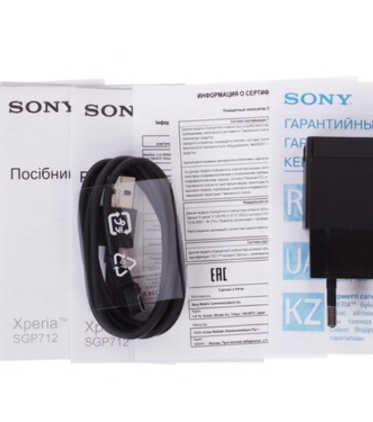 Модуль (матрица + тачскрин) для Sony Xperia Tablet Z4 белый