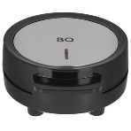 Вафельница BQ ST1009 черный/стальной, WAFFLE. 1000 Вт, приготовление 4 вафель одновременно, антипригарное покрытие панелей Non-Stick PRO, равномерный нагрев, теплоизолированная ручка, противоскользящие ножки, 2 индикатора работы: нагрева и питания, диапазон температур нагрева: 230 °С, материал корпуса: металл, бакелит, материал панелей : металл, размер рабочей поверхности: диаметр 190 мм, количество панелей: 2, вид панелей: венские вафли, длина шнура: 0.7 м, напряжение: 220-240 В, 50-60 Гц, защита от поражения электротоком: класс I', фото5