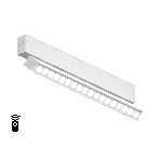 Управляемый светодиодный светильник для шинопровода Magnetic Ambrella light GL1351 WH белый IP20 18W 3000K-6400K 220V 24° 342*25*112 (Без ПДУ), фото8