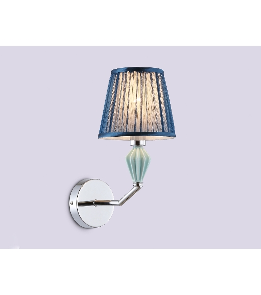 Настенный светильник Ambrella light LH75065 CH/DB хром/темно синий E14 max 40W 230*150*300
