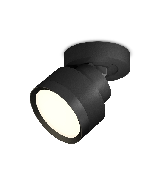 Светильник Ambrella Light XM8102002 SBK/PBK черный песок/черный полированный GX53 (A2229, A2106, C8102, N8113)