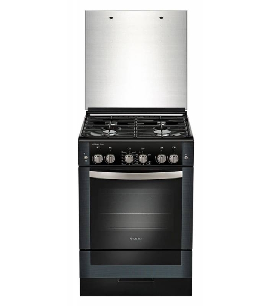 Плита газовая Gefest ПГ 6300-02 0046 черный, конфорок 4 шт, духовка 52 л, 60 см x 85 см x 60 см