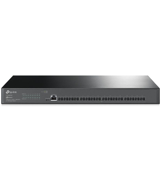 Коммутатор TP-Link JetStream 16-Port 10GE SFP+ L2+ Managed Switch PORT: 16× 10G SFP+ Slots