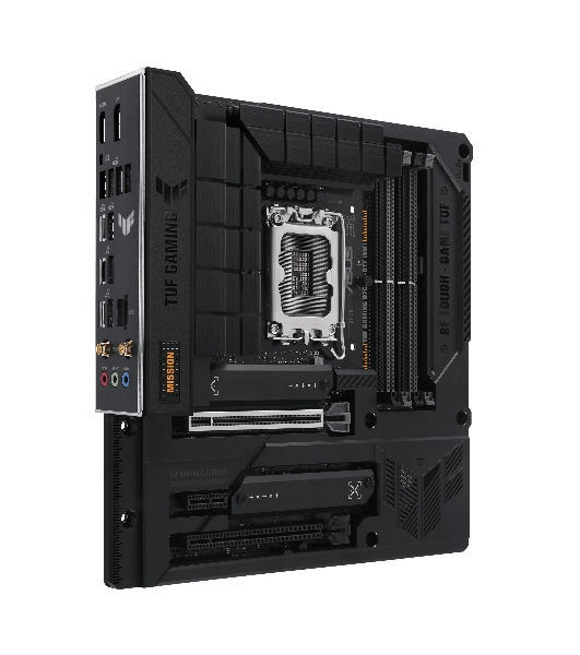 Материнская плата ASUS TUF GAMING B760M-BTF WIFI, LGA 1700, Intel B760, 4xDDR5, 4xSATA, 3xM.2, 1xPCIe 5.0 x16, 1xPCIe 4.0 x4, 1xPCIe x1, 1xDP, 1xHDMI, 1x 2.5Gb LAN, 1xUSB-A 3.2 Gen 2, 2xUSB-A 3.2 Gen 1, 4xUSB 2.0, 1xUSB-C 3.2 Gen 1, 1xUSB-C 3.2 Gen 2, 1xUSB-C 3.2 Gen 2x2, 3x3.5 мм, 7.1, mATX