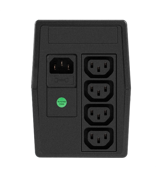 Источник бесперебойного питания ExeGate Power NB-1000.LED.AVR.4C13 (1000VA/650W, LED, AVR, 4*C13, батарея 12V 9Ah, черный)