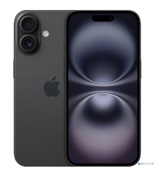 Смартфон Apple iPhone 16, 8/256Gb, черный