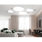 Потолочный светодиодный светильник Ambrella light FV5532 WH белый LED 60W 4200K D500*58 (Без ПДУ), фото8