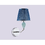 Настенный светильник Ambrella light LH75065 CH/DB хром/темно синий E14 max 40W 230*150*300, фото6