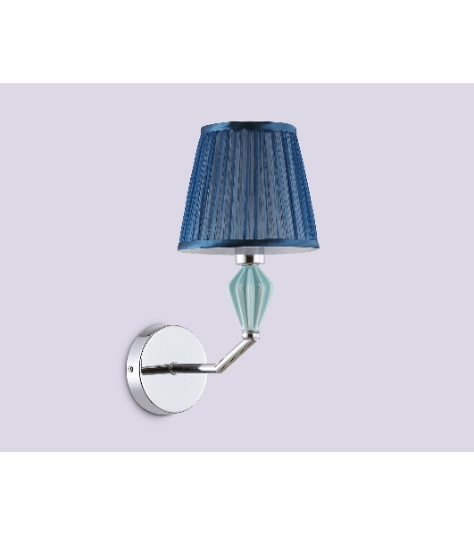 Настенный светильник Ambrella light LH75065 CH/DB хром/темно синий E14 max 40W 230*150*300