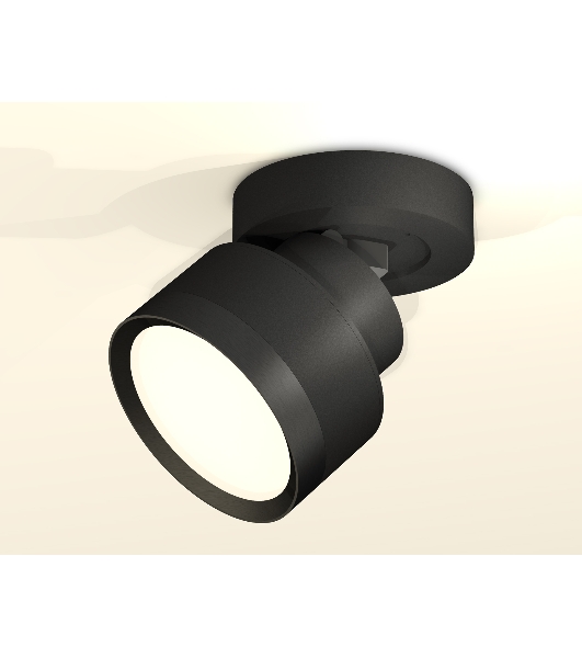 Светильник Ambrella Light XM8102002 SBK/PBK черный песок/черный полированный GX53 (A2229, A2106, C8102, N8113)