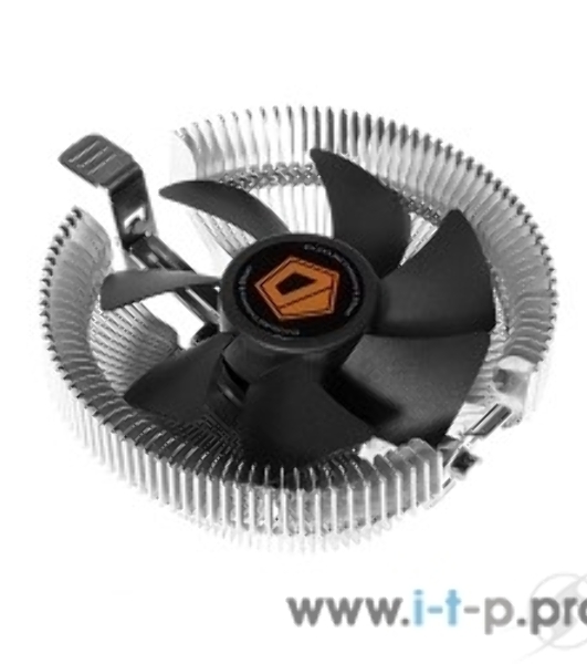 Кулер Cooler ID-Cooling ID-CPU-DK-01T серебристый 92мм алюминий 2200rpm 24db 3-pin 95W 52мм