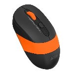 Мышь беспроводная A4Tech Fstyler FG10 черный/оранжевый, 2000 dpi, радиоканал, USB, кнопки - 4, фото9