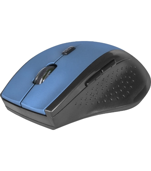 Мышь беспроводная Defender Accura MM-365 синий, 1600 dpi, радиоканал, USB, кнопки - 6