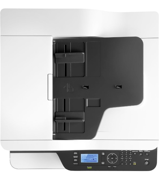 МФУ лазерное HP LaserJet MFP M443nda (8AF72A), A3, ч/б, печ. до 25 стр/мин. (А4) до 13 стр/мин. (А3), скан. до 21 стр/мин., 1200 x 1200 dpi (печать) 600x600dpi (скан.), USB, RJ-45