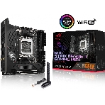 Материнская плата ASUS ROG STRIX X670E-I GAMING WIFI, AM5, AMD X670, 2xDDR5, 2xSATA, 2xM.2, 1xPCI-E 5.0 x16, 1xHDMI, 2xUSB-C, 1x 2.5Gb LAN, 3xUSB-A 3.2 Gen 2, 2xUSB-A 2.0, 7.1, Mini-ITX, фото 1