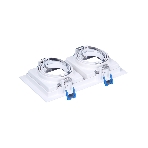 Светильник Ambrella light TN185/2 WH белый GU5.3 185*100*40, фото 1