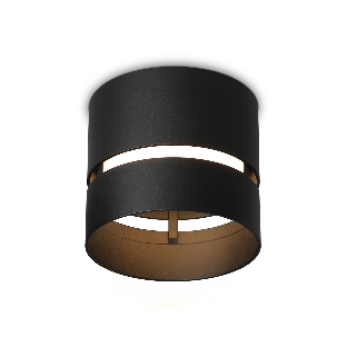 Светильник Ambrella light TN71052 BK черный GX53 max 12W D85*75