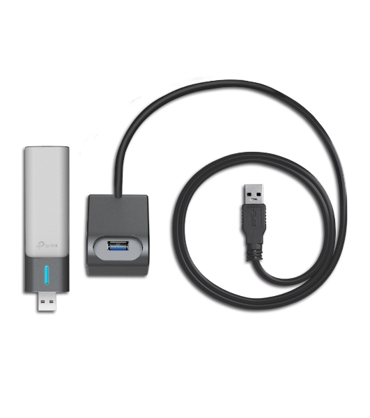Двухдиапазонный USB-адаптер высокого усиления TP-Link Archer TX20UH с поддержкой Wi-Fi AX1800