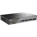 Коммутатор D-Link DSS-200G-10MP/A1A, 8×1 Гбит/с + 2×1 Гбит/с SFP, настраиваемый, фото13