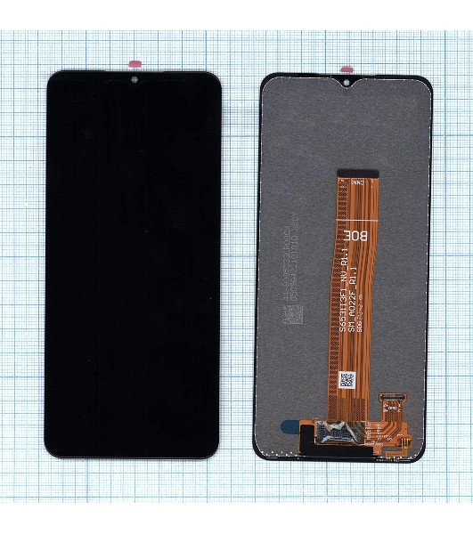 Дисплей (модуль) для Samsung Galaxy M12 SM-M127 в сборе с тачскрином (PLS) черный
